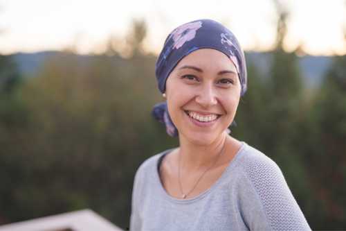 Picture of a woman in a headscarf